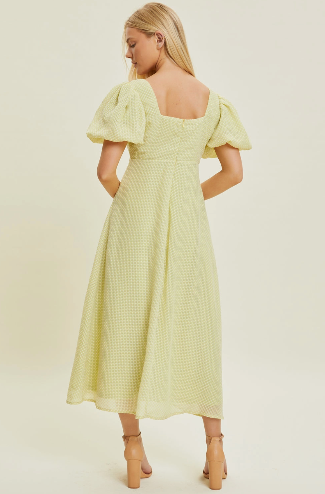 Daisy Puff Sleeve Dress