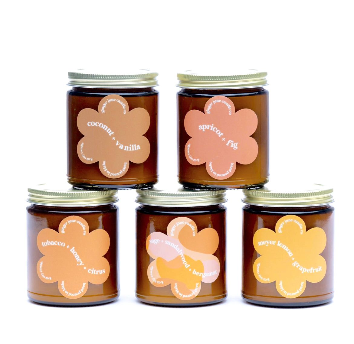 Bergamot + Amber Candle