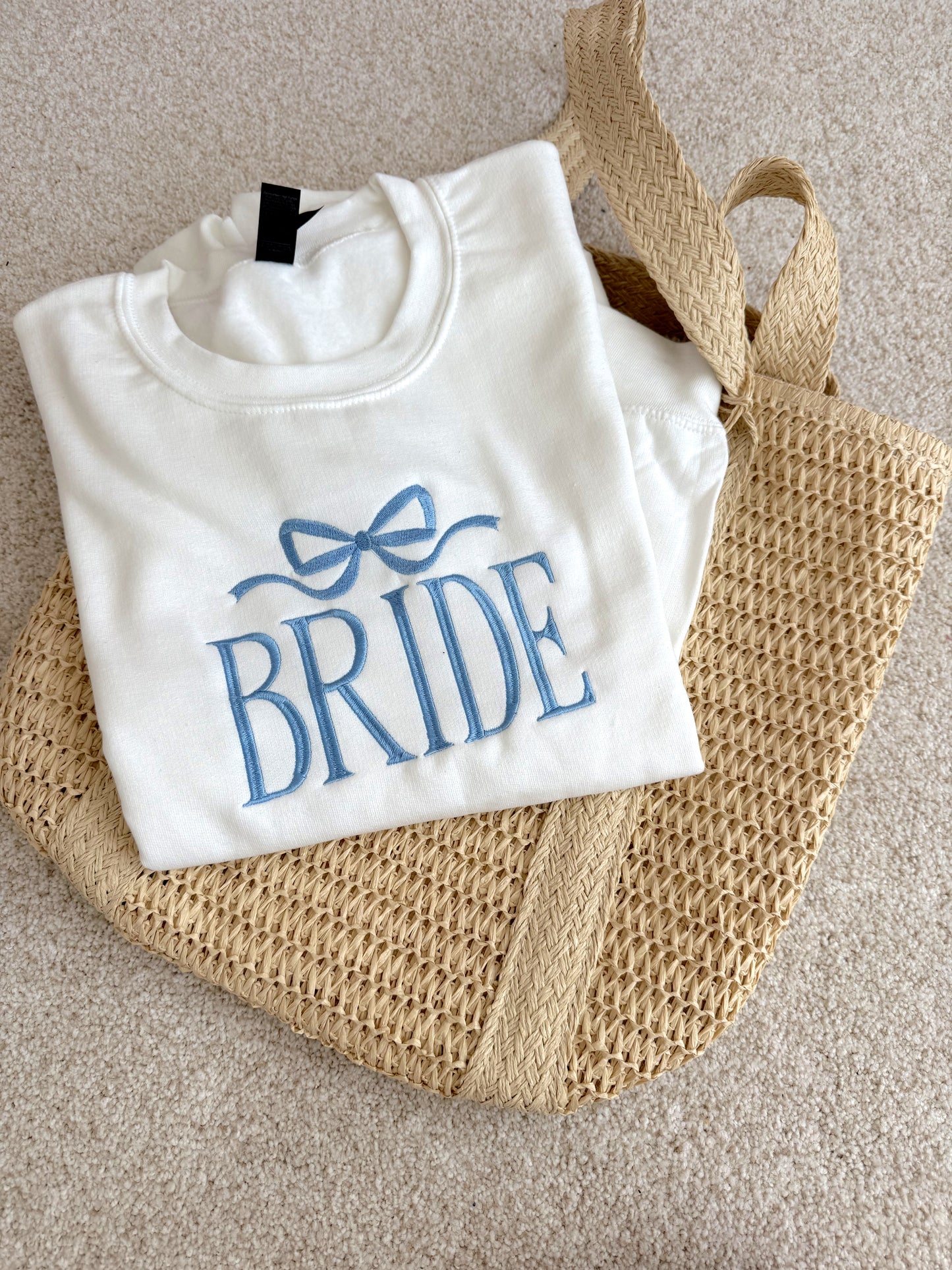 Embroidered Bride Sweatshirt