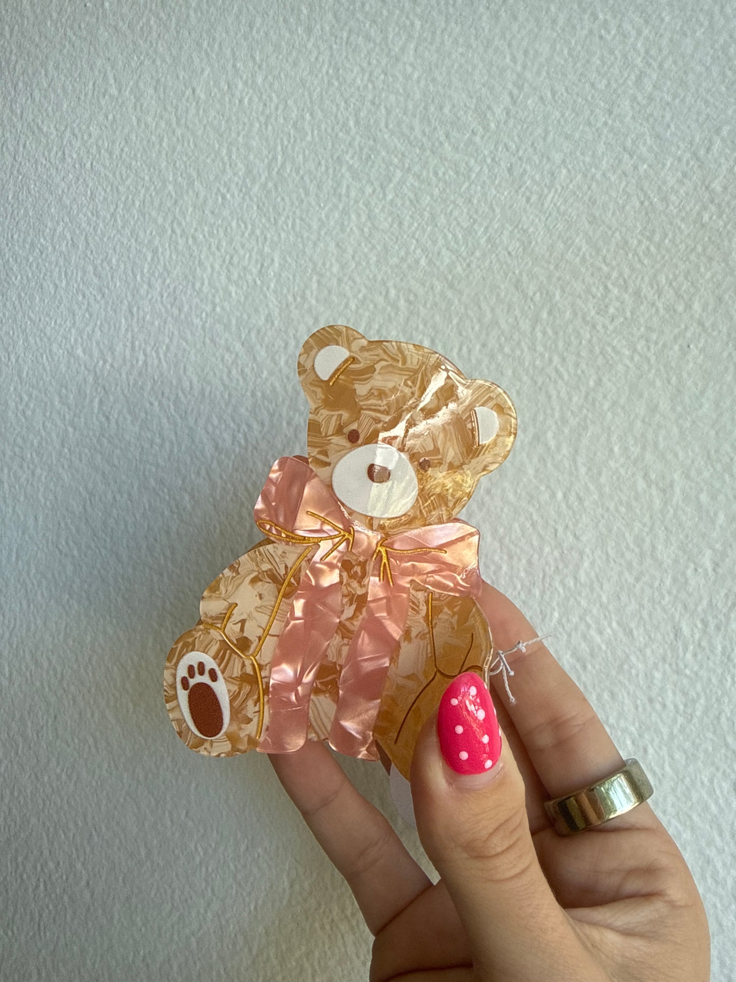 Teddy Bear Hair Clips