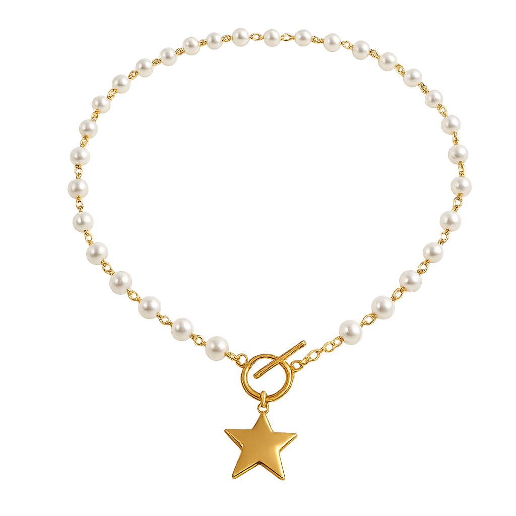 Star Pearl Necklace