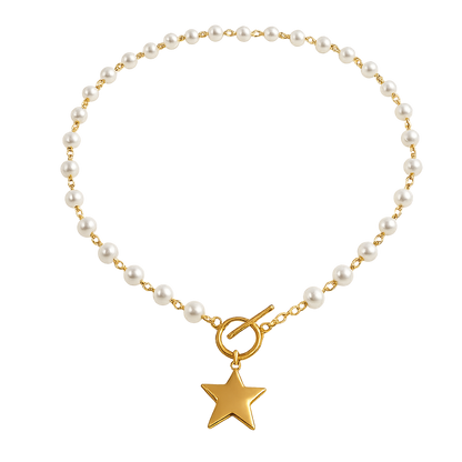 Star Pearl Necklace