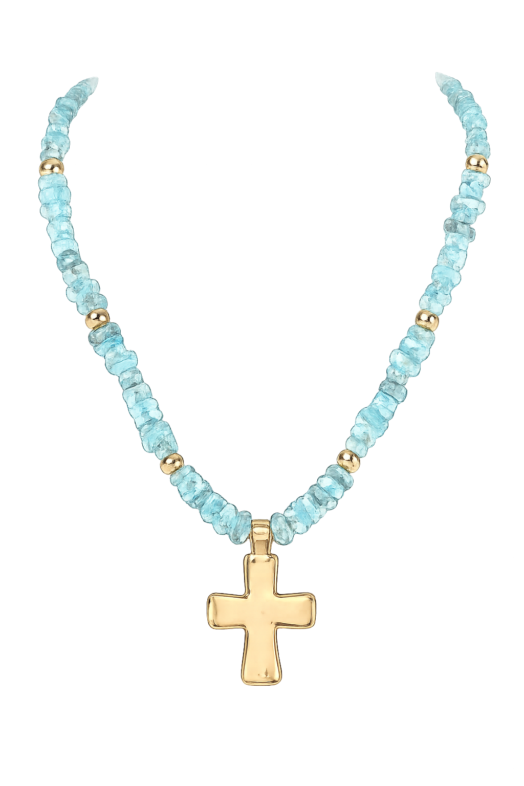 Cross Beaded Necklace