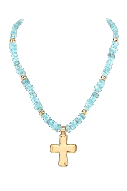 Cross Beaded Necklace