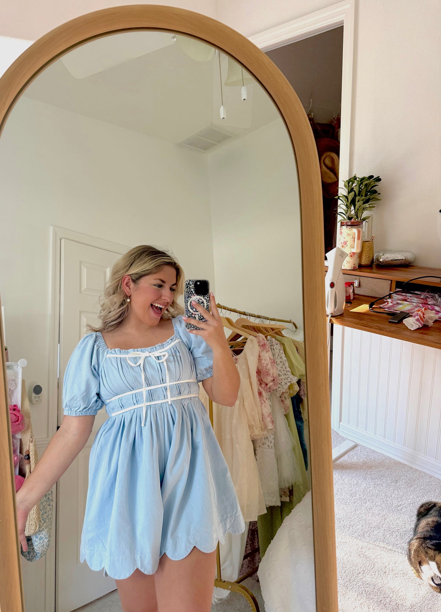 Happily Ever After Scalloped Romper