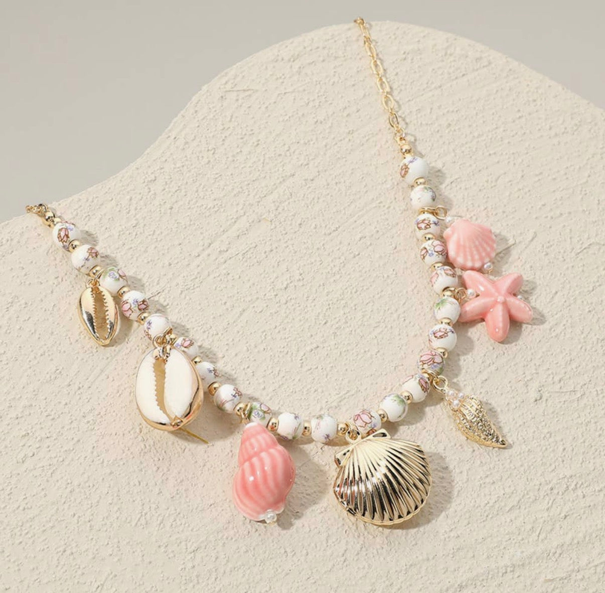 Seashell Locket Necklace
