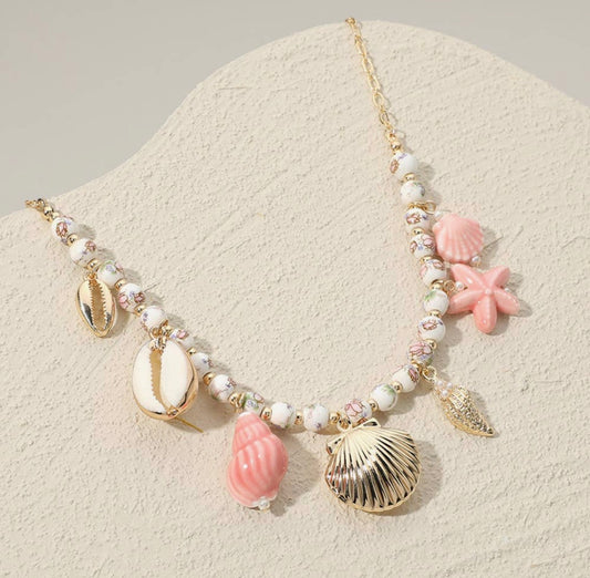 Seashell Locket Necklace
