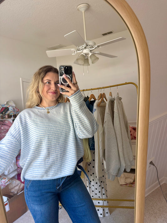 Bay Blues Striped Sweater