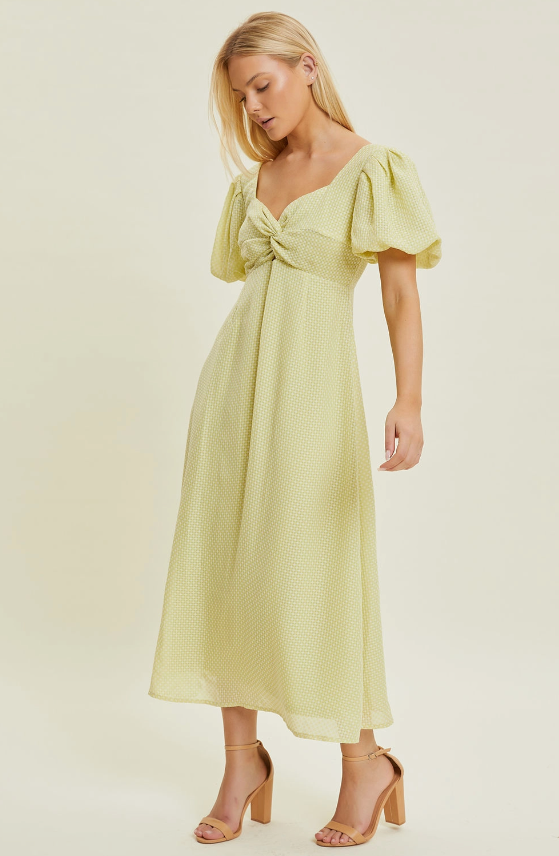 Daisy Puff Sleeve Dress