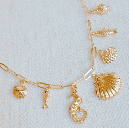 Sea Side Charm Necklace