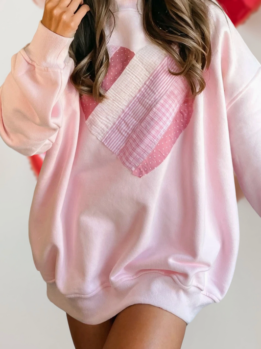Heart Patchwork Crew