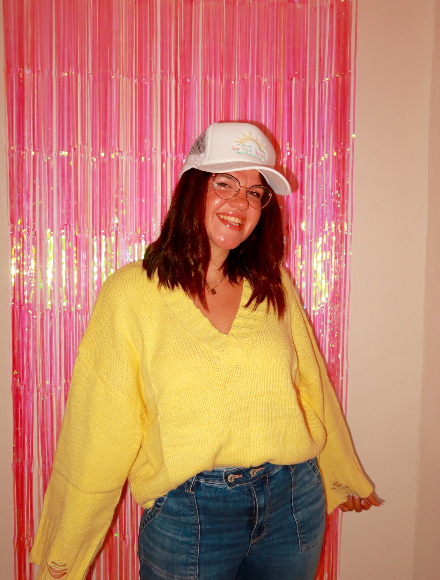 Sunshine Knit Crop