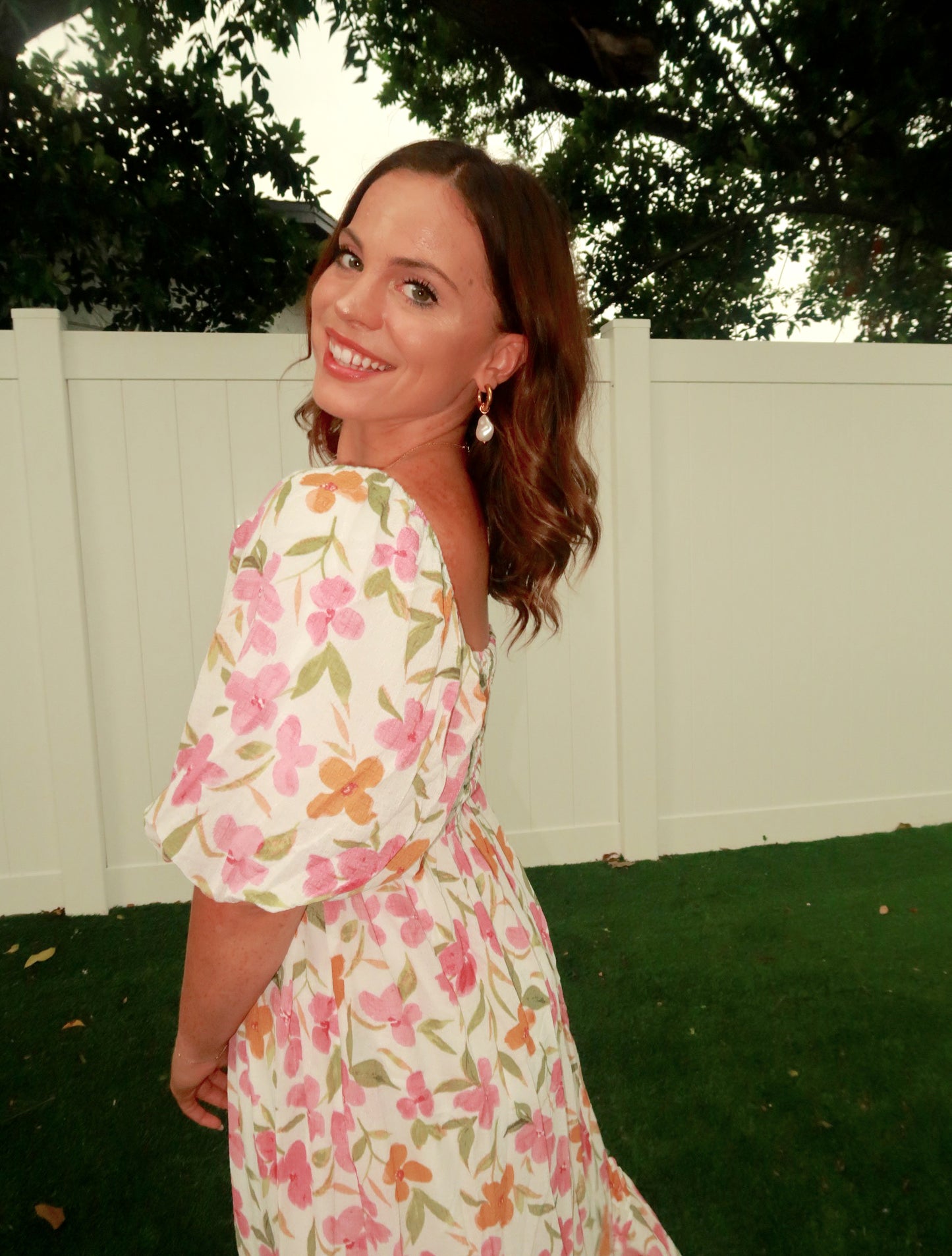 Amelia Puff Sleeve Dress
