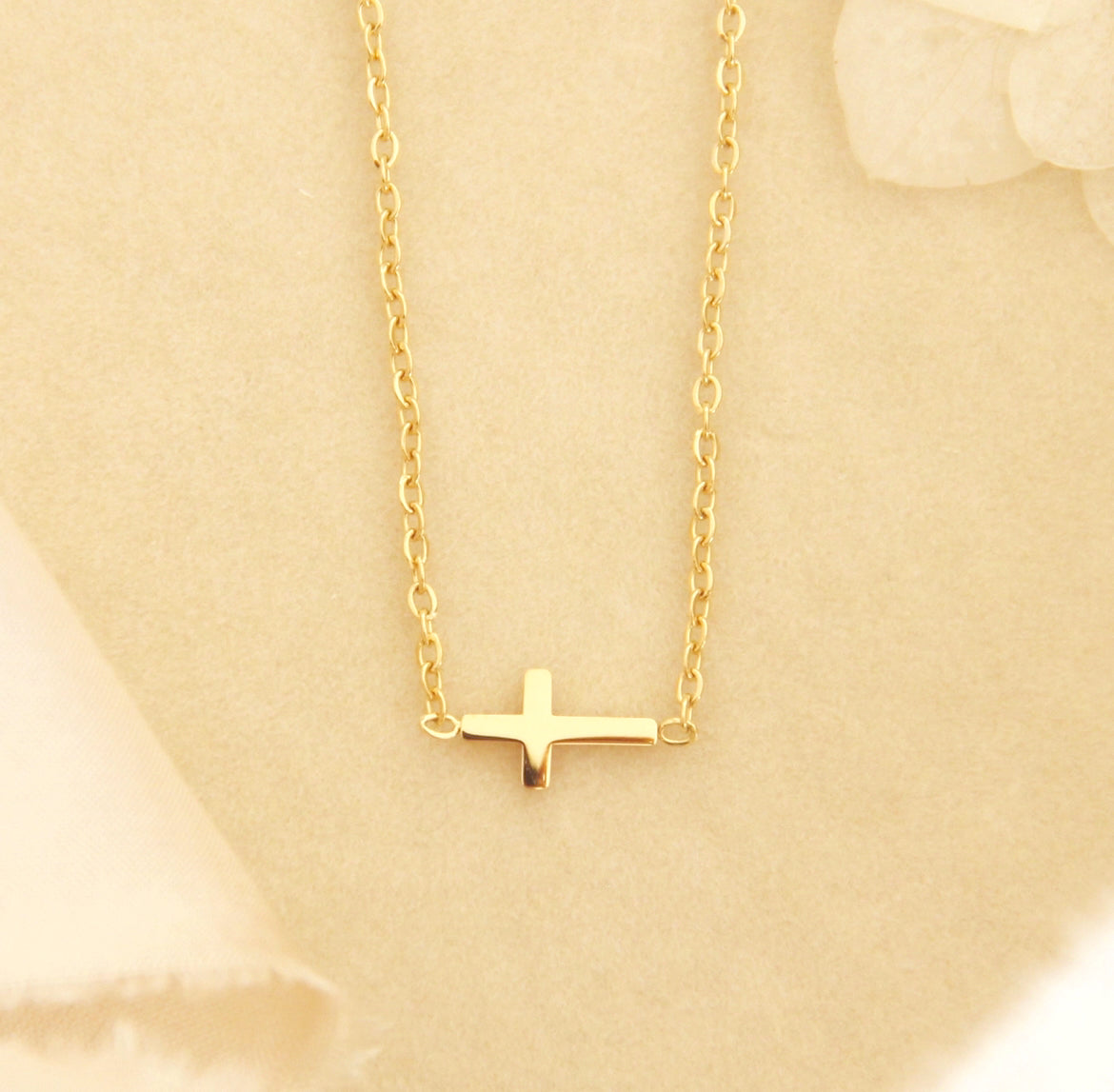 Dainty Cross Necklace