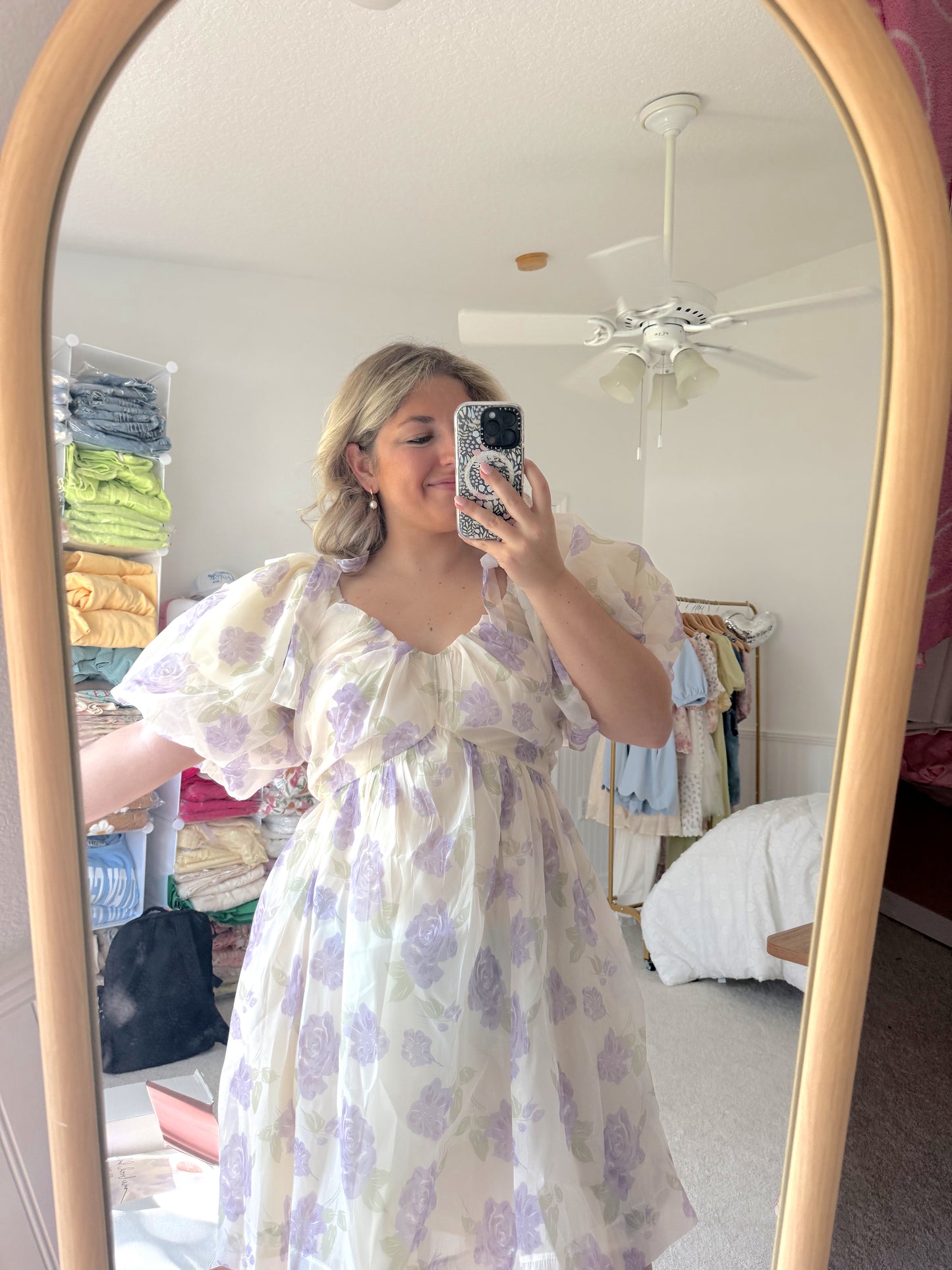 Camellia Bow Dress