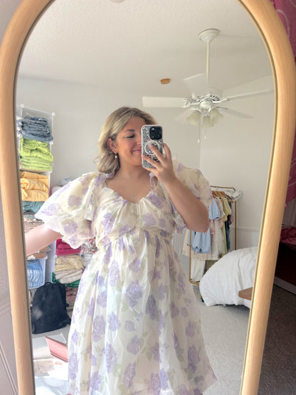 Camellia Bow Dress