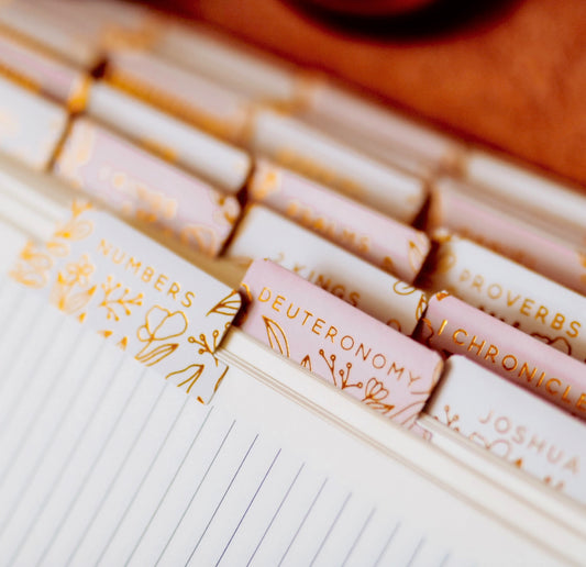Gold Foil Bible Tabs