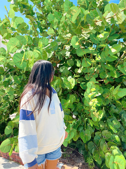 Coastal Blue Sweater