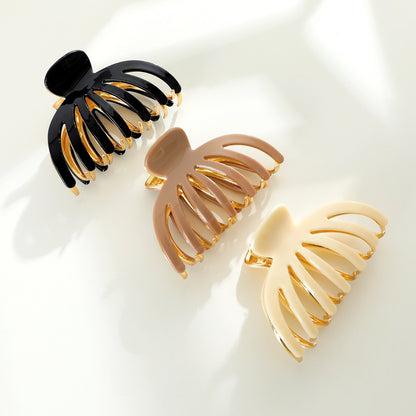 Brown Hailey Claw Clip