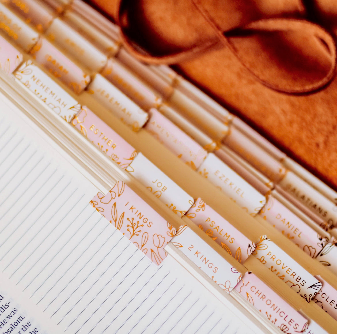 Gold Foil Bible Tabs