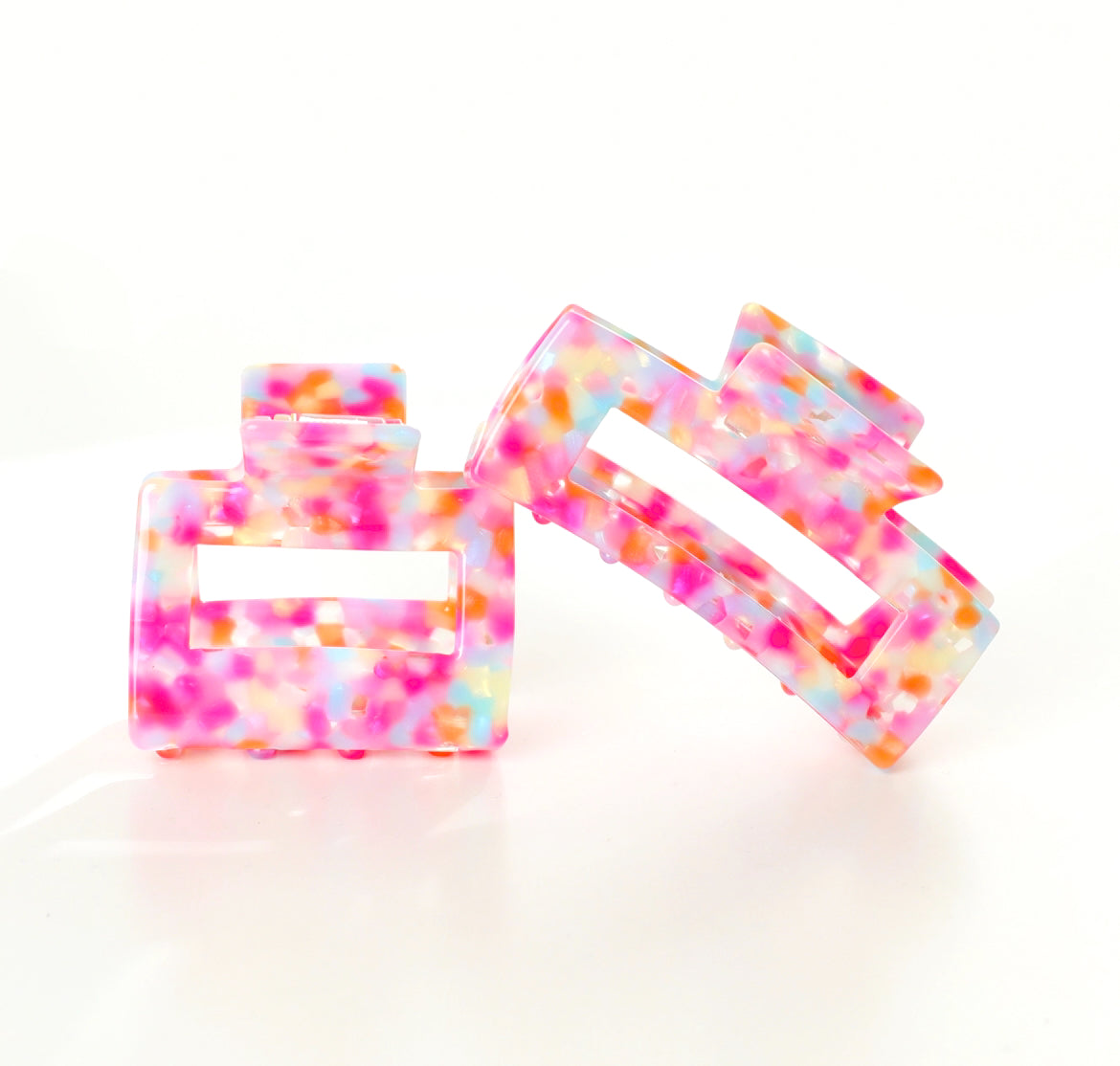 Peachy Pink Poolside Clip