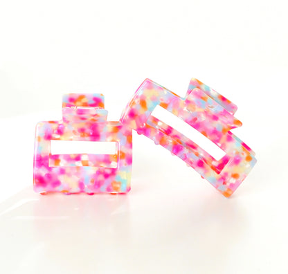 Peachy Pink Poolside Clip