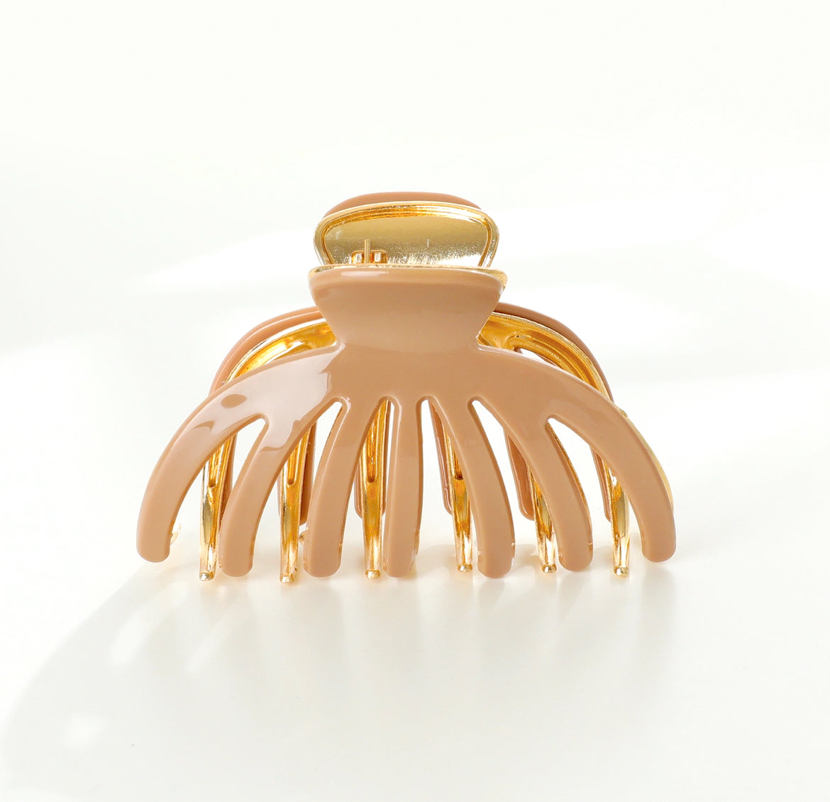 Brown Hailey Claw Clip