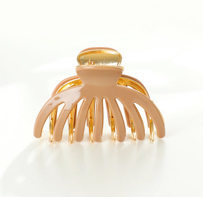 Brown Hailey Claw Clip