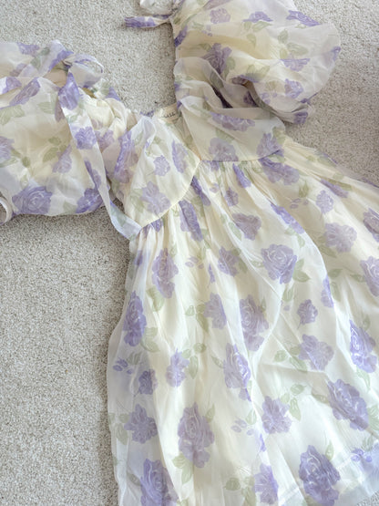 Camellia Bow Dress