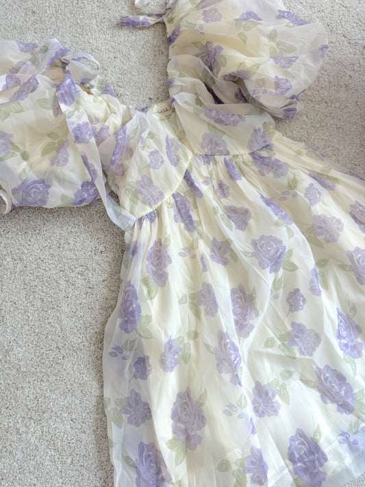Camellia Bow Dress