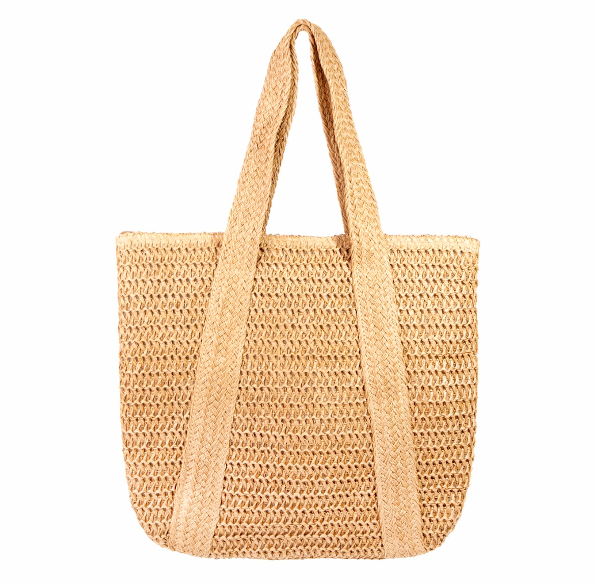 Straw Knit Tote