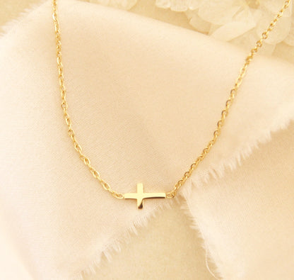 Dainty Cross Necklace